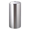 Thùng rác inox tròn nắp lật Ø30