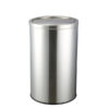 Thùng rác inox tròn nắp lật Ø48