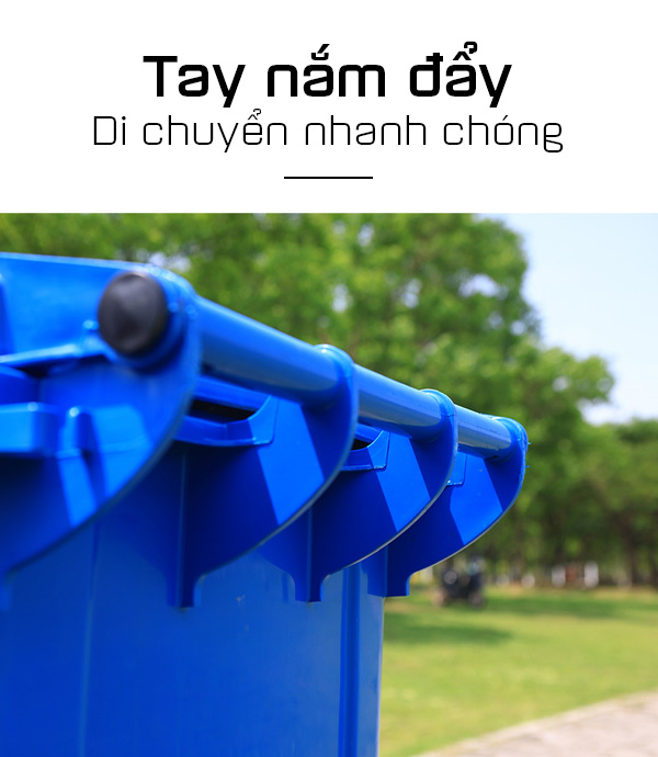 Tay nắm đẩy thùng