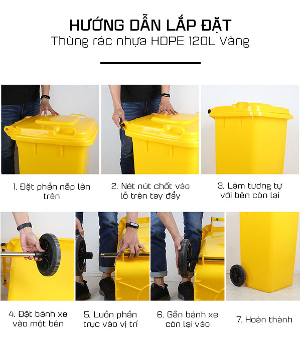 Hướng dẫn cách lắp thùng