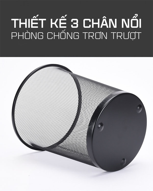 Thiết kế 3 chân nổi phòng chống trơn trượt