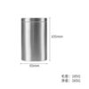 Thùng rác Inox không nắp Ø22