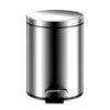 Thùng rác inox đạp chân tròn 8L