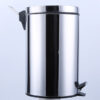 Thùng rác inox đạp chân tròn 12L