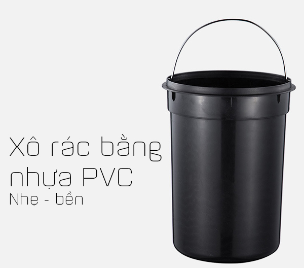 Xô rác bằng nhựa PVC