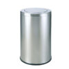 Thùng rác inox tròn nắp lật Ø38