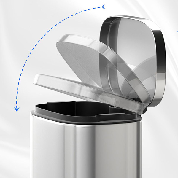 Thùng rác inox 201 và inox 304